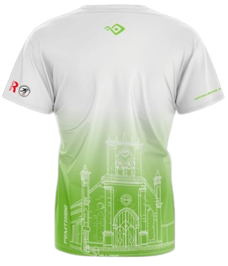 Camiseta Edición Corre Con FemTribe Ricaurte 2025 trasera