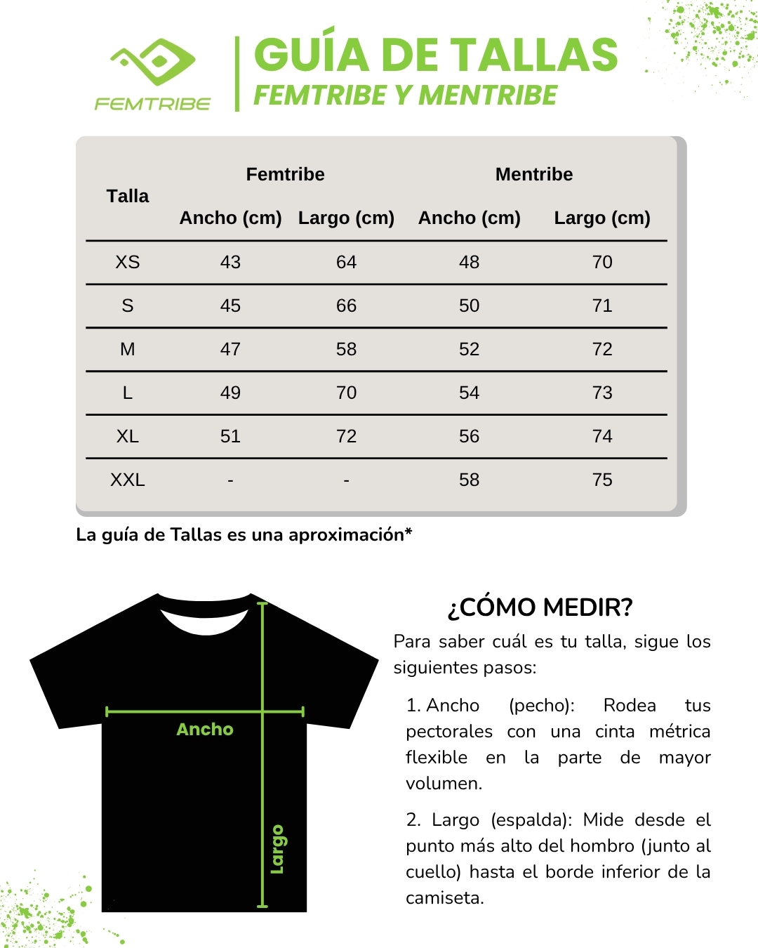 Camiseta FEMTRIBE Training Negra Detalle 3